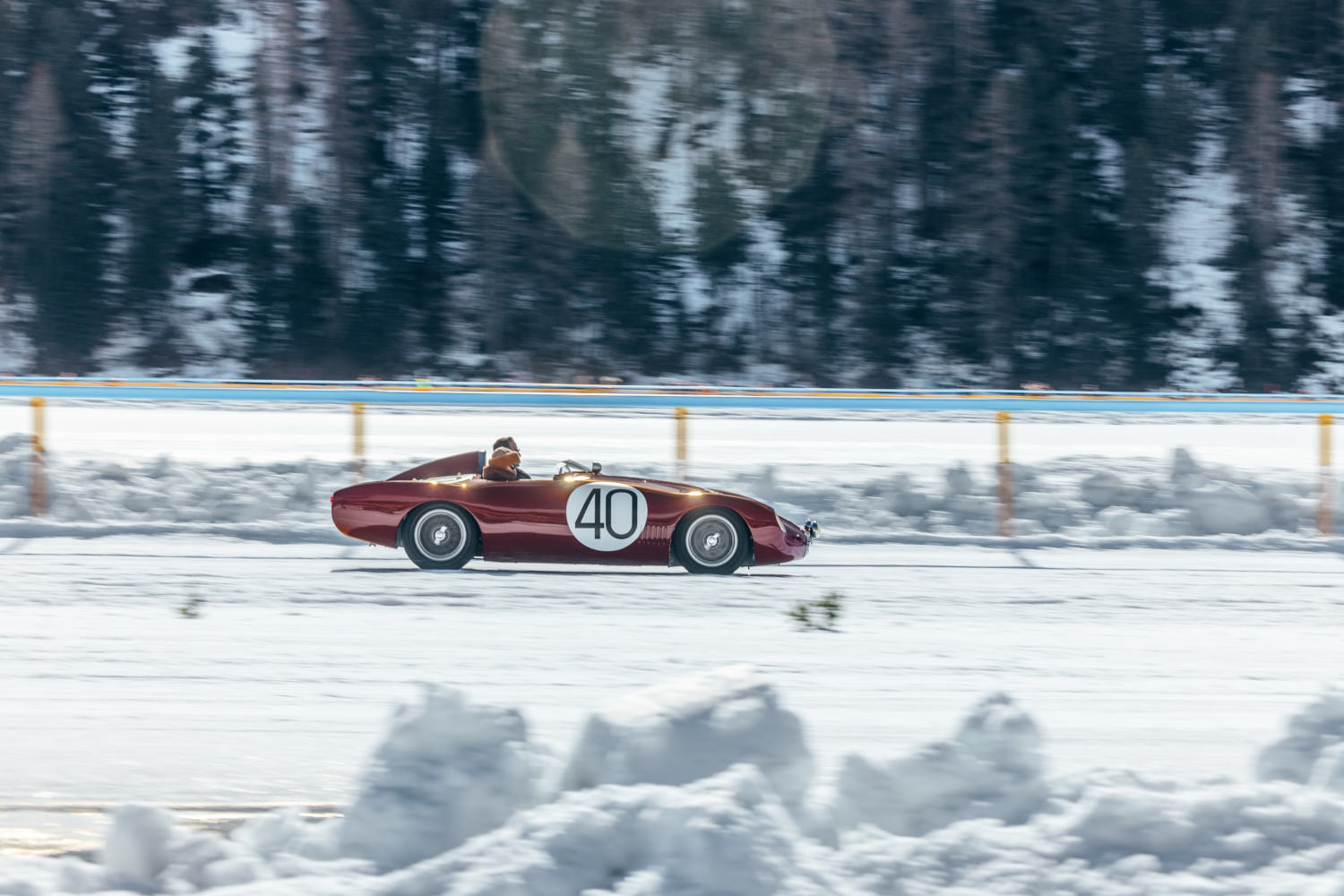 the,ice,event,in,st.moritz,with,a,oldtimer,on,track
