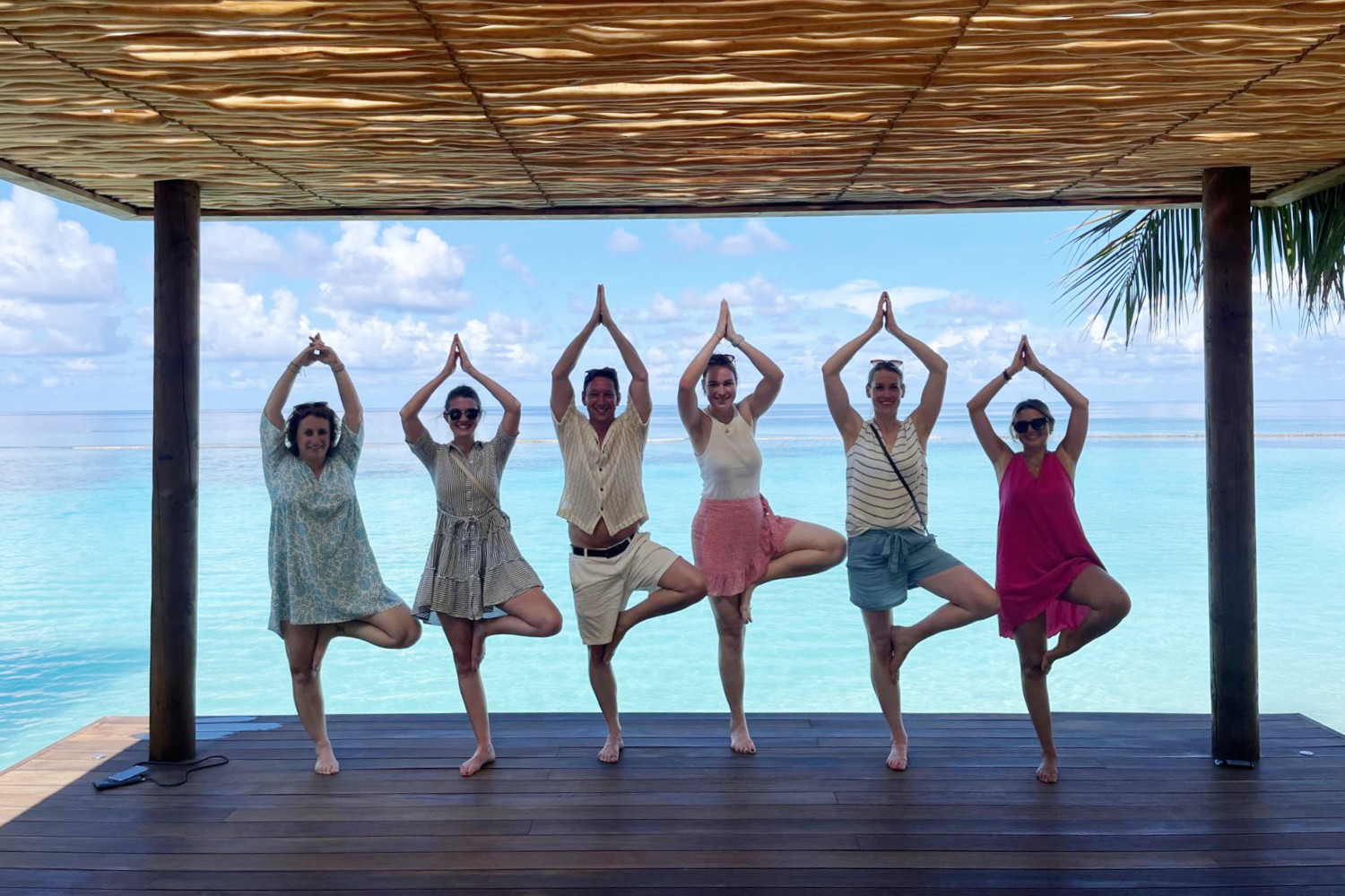 malediven team yoga